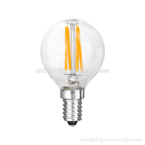 Best selling items LED filament bulb G45 E14 E27 led bulb with low price